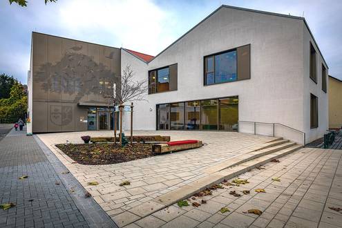 Außenansicht Gebäude KiTa Storchennest